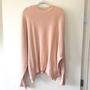 Free People Easy Street Tunic Jumper - Light Pink